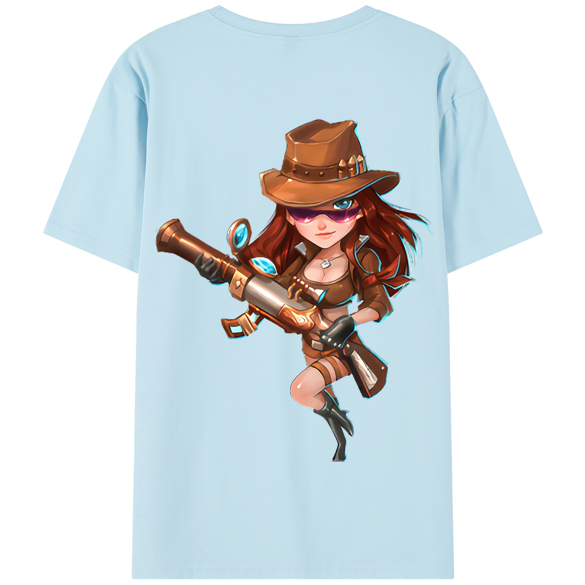 リーグ・オブ・レジェンド League of Legends LOL 綿100％半袖Tシャツ（背面プリント）